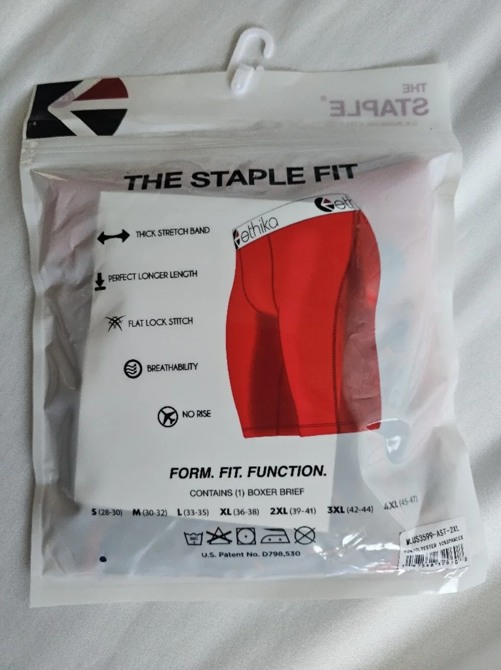 Ethika The Staple Boxer Briefs - Fire & Panther Graphic - Size 2XL (NWT)